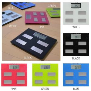 脂肪計/体重計/体組成計/ヘルスメーター ガラ...の詳細画像4