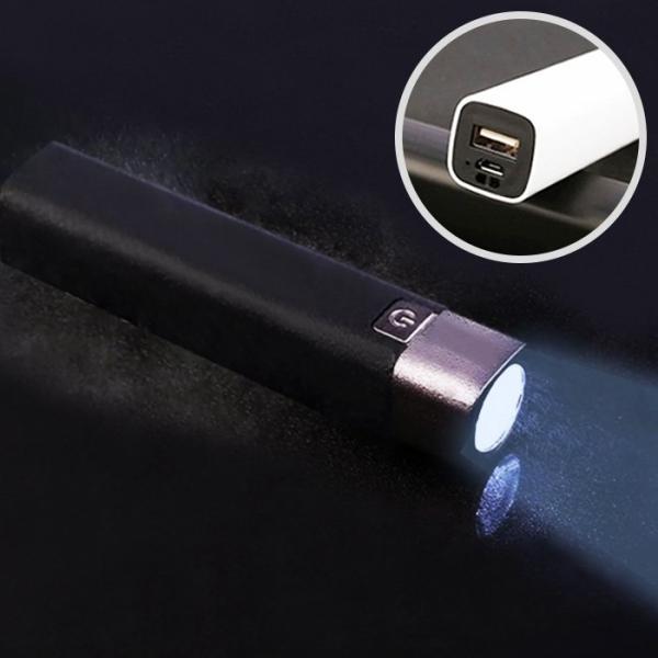 懐中電灯 LEDライト 小型 強力 コンパクト USB充電式 超強力 高輝度 照射距離150M 3モ...