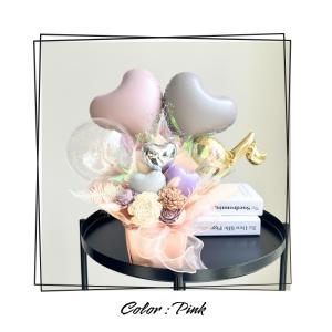 結婚祝 周年祝い ドライフラワー かすみ草 入...の詳細画像1