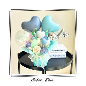 結婚祝 周年祝い ドライフラワー かすみ草 入...の詳細画像2