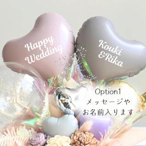 結婚祝 周年祝い ドライフラワー かすみ草 入...の詳細画像3