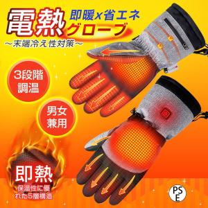 電熱グローブ バイク レディース 防水 電熱ヒートグローブ