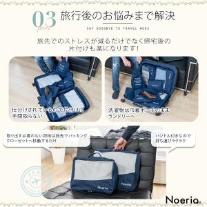 トラベルポーチ 7点セット ボストンバッグ付 ...の詳細画像5