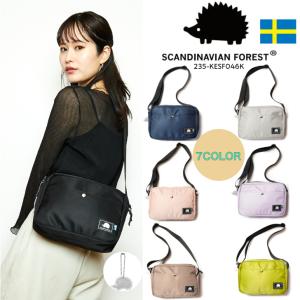 再入荷！！【SCANDINAVIAN FOREST/スカンジナビアンフォレスト】2WAYファスナープリントショルダーバッグ＜撥水加工＞235-KESF046K