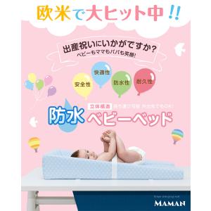 ベビーベッド 防水 ベビーマット ベットインベ...の詳細画像1