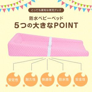 ベビーベッド 防水 ベビーマット ベットインベ...の詳細画像5