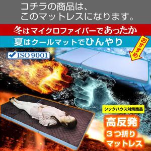 ひんやり 三つ折り高反発マットレス1枚付 ロフ...の詳細画像1