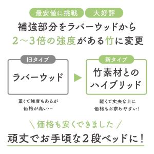 最安値に挑戦 二段ベッド 2段ベッド ベッド ...の詳細画像3