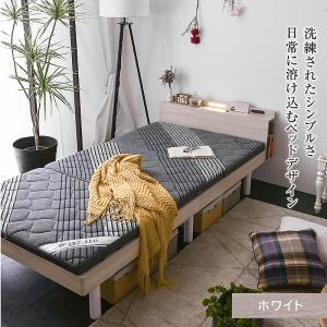 ベッド シングル ベッドフレーム すのこ 高さ...の詳細画像5
