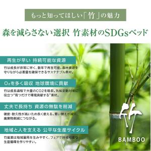 ベッド ベッドフレーム シングルベッド 天然木...の詳細画像5