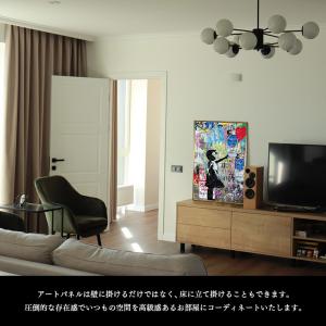 水晶パネル アートパネル 60×80cm ポッ...の詳細画像2