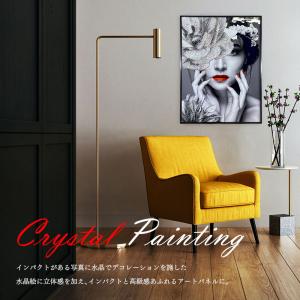 水晶パネル アートパネル 水晶絵 60×80c...の詳細画像1