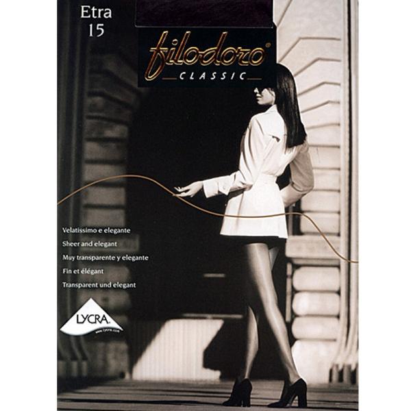 【メール便OK】フィロドーロ/エトラ快適薄手パンティストッキング/15デニール/イタリア製