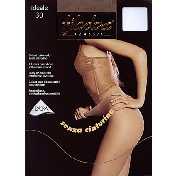 【メール便OK】フィロドーロ/イデアールウエストベルトレス・オールスルーパンティストッキング/30デ...
