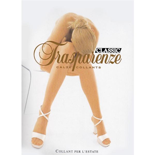 【メール便OK】トラスパレンツェ/カプリ ヌーディ―な極薄ストッキング/イタリア製