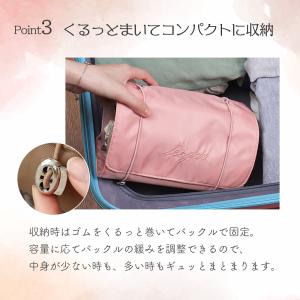 トラベルポーチ コスメポーチ 化粧ポーチ メイ...の詳細画像5