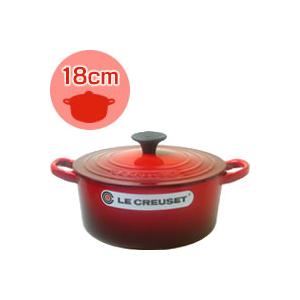 【美品】ルクルーゼ ココットロンド 18cm チェリーレッド 楽天市場】ル・クルーゼ (Le Creuset) ココット・ビスロンド