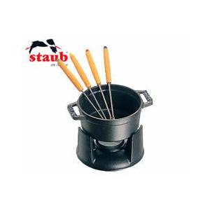 Staub（ストウブ） ミニ チョコレートフォンデュ 黒 （staub・ストーブ