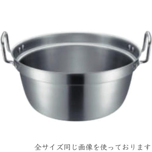 本間製作所／仔犬印　19-0　IH段付鍋36cm　82336　（電磁調理器対応・IH対応・両手鍋・段...