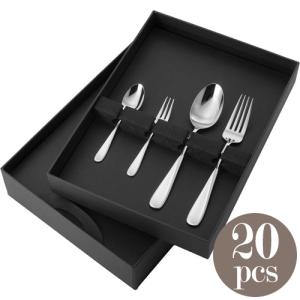 山崎金属工業／YAMACO フローラ 18-8 ディナーセット25pcs FLS-25N