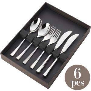 ヤマコ　カトラリーセット　フローラ　ディナーセット〈37本セット〉山崎金属工業 山崎金属工業／YAMACO フローラ 18-8 ディナーセット25pcs FLS-25N