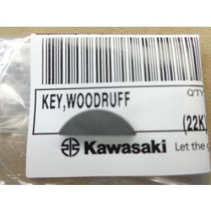 Z1 Z2 系等用 純正 クランクシャフト 半月キー(1)”　Z750F KZ900 woodruf...