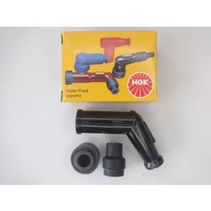 NGKプラグキャップ黒 Bプラグ用 120°ロング 品番 VB05F  2個 送料270円　(1)”...