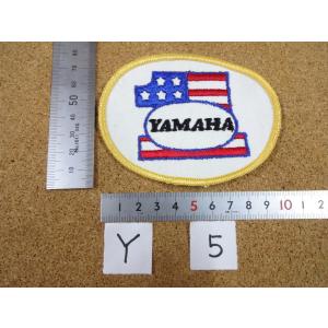 希少当時物 アメリカン ビンテージ ワッペン ヤマハ Y5 送料94円(2)”｜luckys-shop