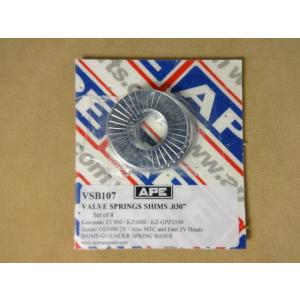 APE 強化バルブスプリング用シム Z1,Z2,KZ1000,KZ1000J,GPZ,ザッパー系 7...