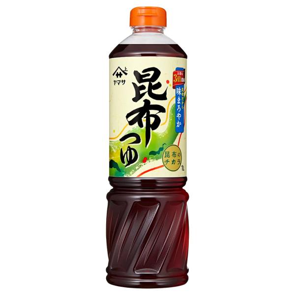 ヤマサ 昆布つゆ 1000ml×2本