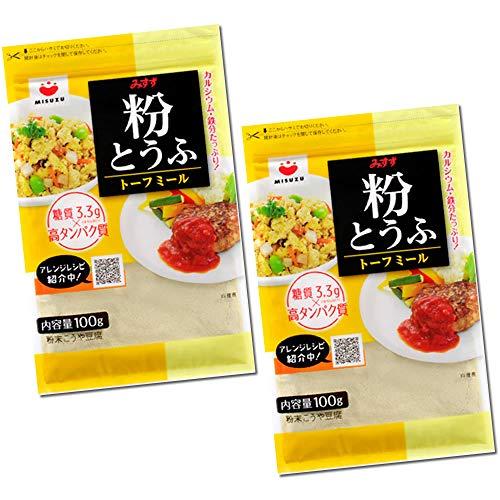 みすず 粉とうふ トーフミール （おからパウダー） 100g × 2袋 たんぱく質 食物 繊維
