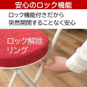 パイプ椅子 おしゃれ 折りたたみ椅子 背もたれ...の詳細画像4