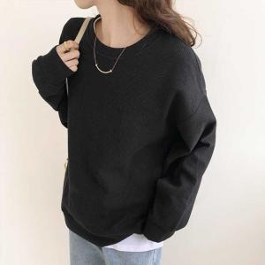 トレーナー 春秋 トップス レディース 韓国フ...の詳細画像2