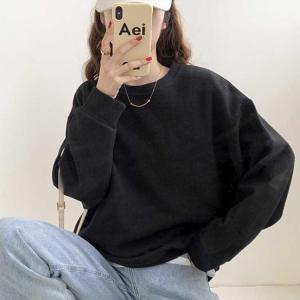 トレーナー 春秋 トップス レディース 韓国フ...の詳細画像4