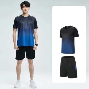ジャージ 上下セット 接触冷感 メンズ 半袖 ...の詳細画像2