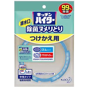 （まとめ） 花王 キッチンハイター 除菌ヌメリ取り つけかえ用 1個 〔×10セット〕(代引不可)｜luckytail2