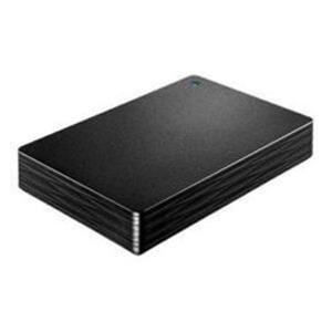 IOデータ 外付けHDD カクうす Lite ブラック ポータブル型 4TB HDPH-UT4DKR(代引不可)