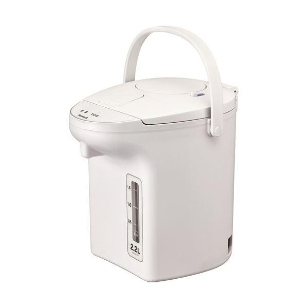 ピーコック 電気保温エアーポット 2.2L ホワイト WVP-22 W 1台(代引不可)