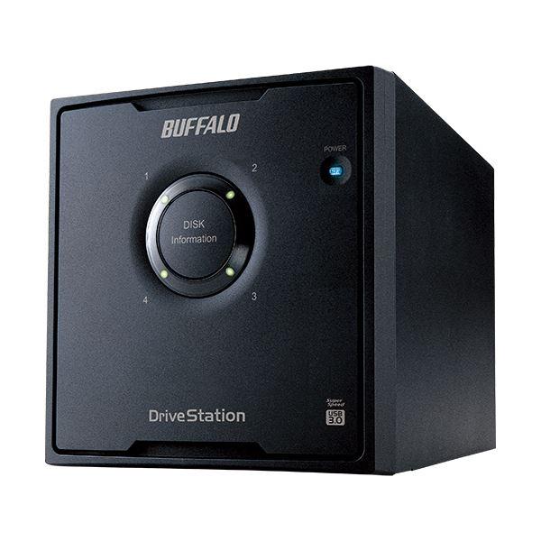 バッファロー ドライブステーションRAID5対応 外付けHDD USB3.0用 4ドライブ 12TB...