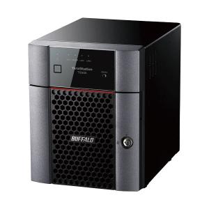 バッファロー TeraStationNAS専用HDD搭載 法人向けNAS デスクトップモデル 4ドライブ 8TB TS3420DN0804 1台(代引不可)