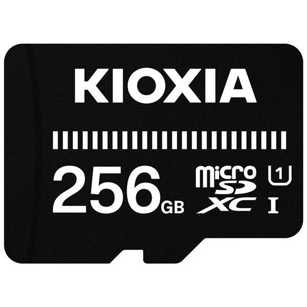 KIOXIA UHS-I対応 Class10 microSDXCメモリカード 256GB KMUB-...