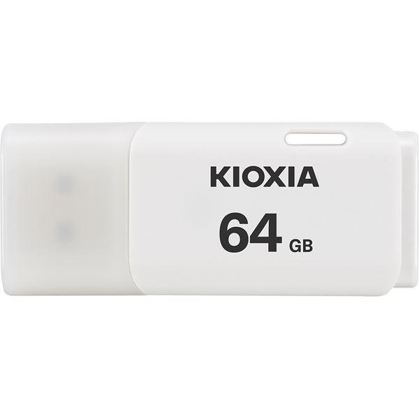 KIOXIA USBフラッシュメモリ TransMemory 64GB ホワイト KUC-2A064...