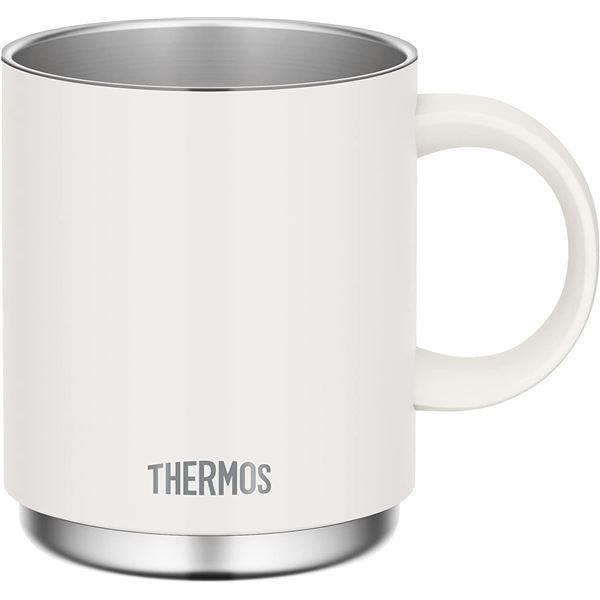 THERMOS(サーモス) 真空断熱マグカップ 450ml ホワイト JDS-450(代引不可)