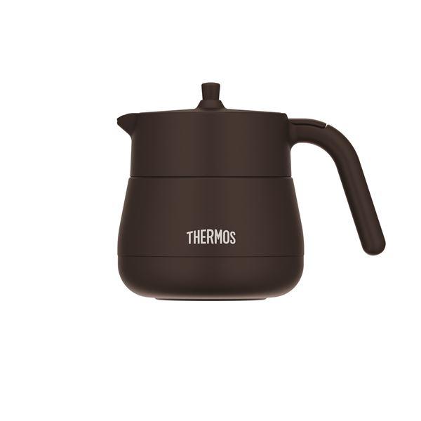 THERMOS(サーモス) 真空断熱ティーポット 450ml ブラウン TTE-450BW(代引不可...