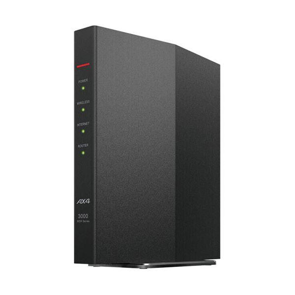 BUFFALO バッファロー 無線ルーター WSR-3000AX4P-BK(代引不可)