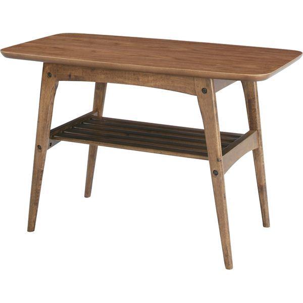 ローテーブル センターテーブル 幅75cm S 木製 天然木 棚収納付き コーヒーテーブル Tomt...