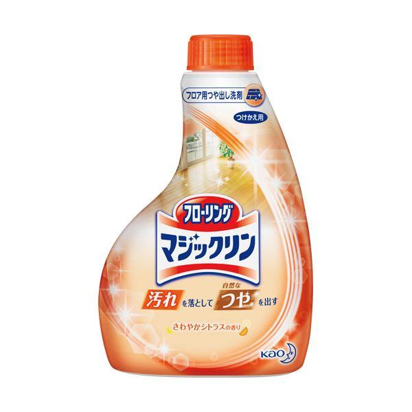 （まとめ）花王 フローリングマジックリンつや出しスプレー 付替用 400ml 1本〔×20セット〕(...