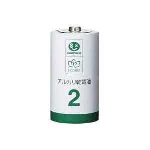 （まとめ）ジョインテックス アルカリ乾電池III 単2×10本 N212J-10P 〔×3セット〕(...