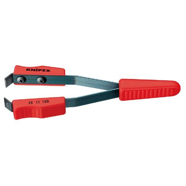 KNIPEX（クニペックス） 1511-120 コーティングワイヤー用皮むきピンセット(代引不可)