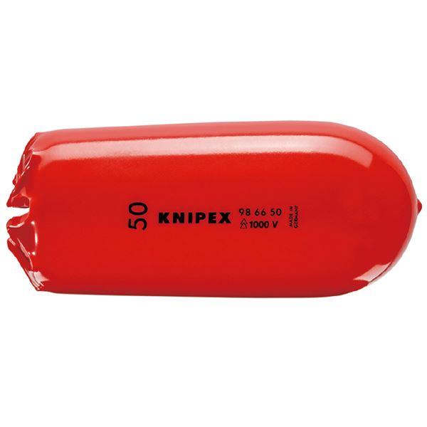 KNIPEX クニペックス 絶縁スリップオンキャップ １０００Ｖ絶縁仕様 9866-50(代引不可)
